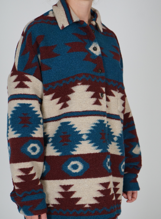 Camicia Lana Mix Navajo