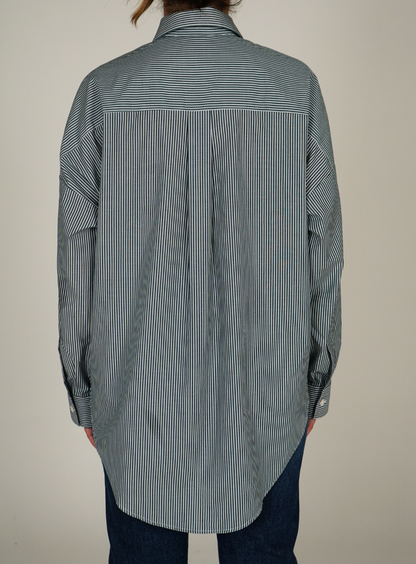 Camicia a Righe in Cotone