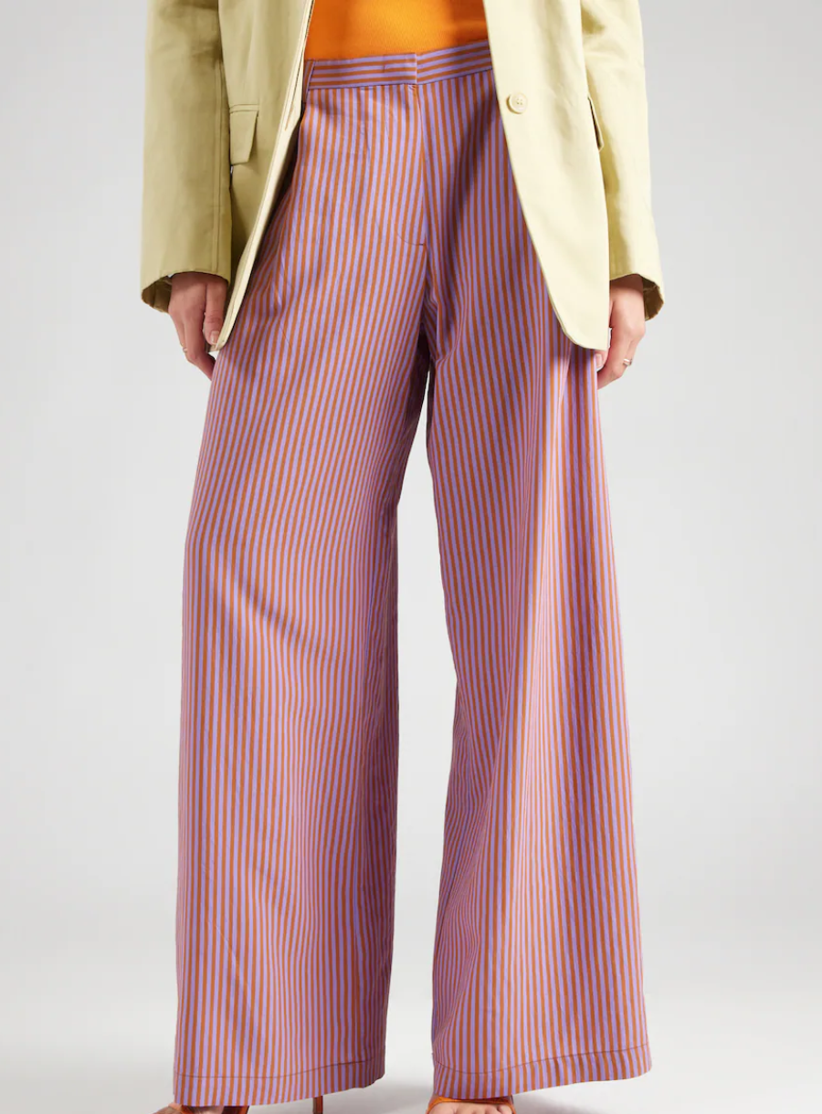 Pantalone a righe colorate