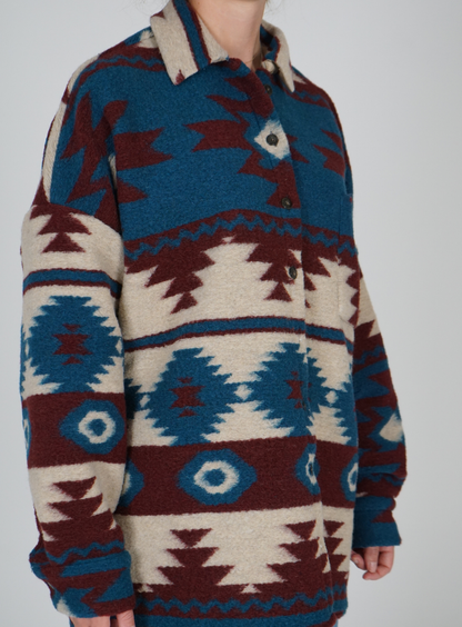 Camicia Lana Mix Navajo
