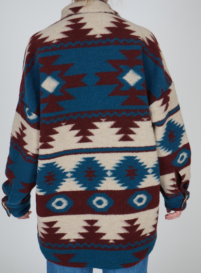 Camicia Lana Mix Navajo