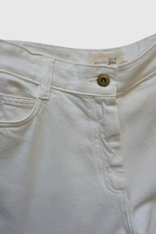 Pantalone bianco panna