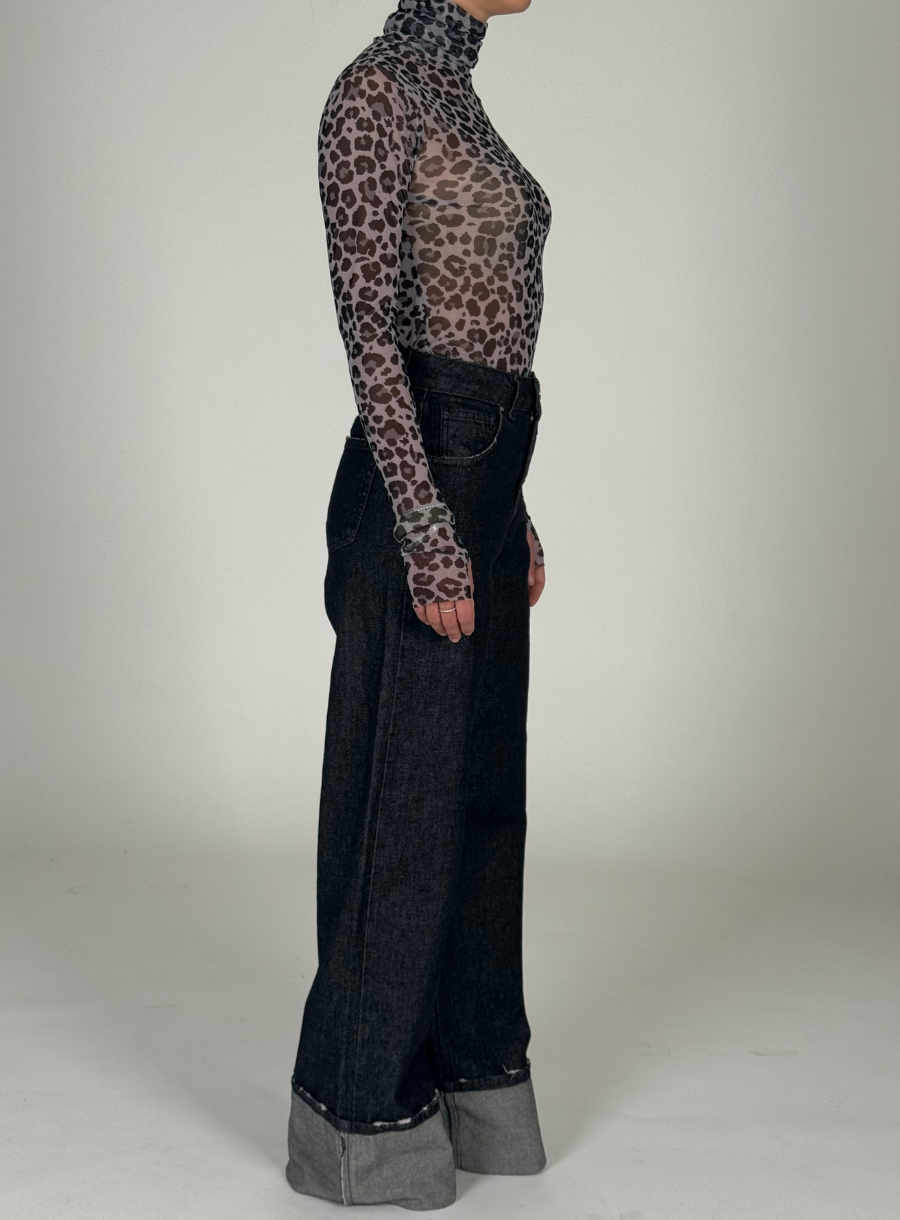 Collo alto leopardata