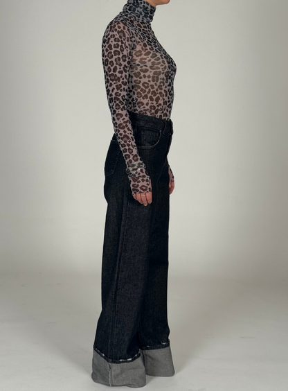 Collo alto leopardata