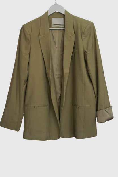 Blazer verde soft