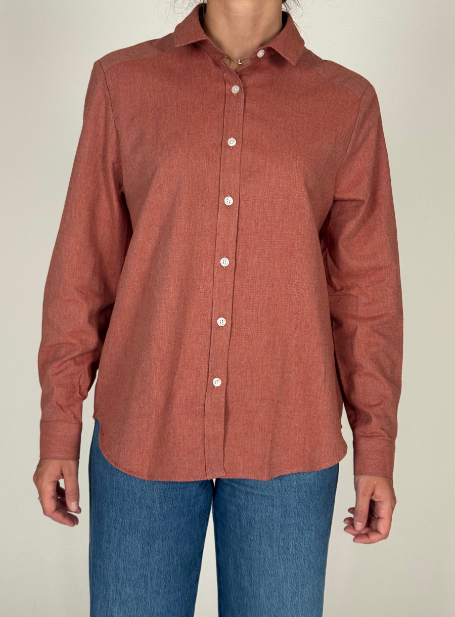 Camicia Cotone Terra Rossa