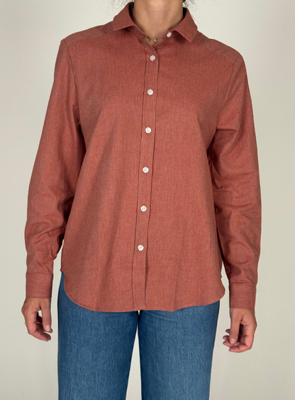 Camicia Cotone Terra Rossa